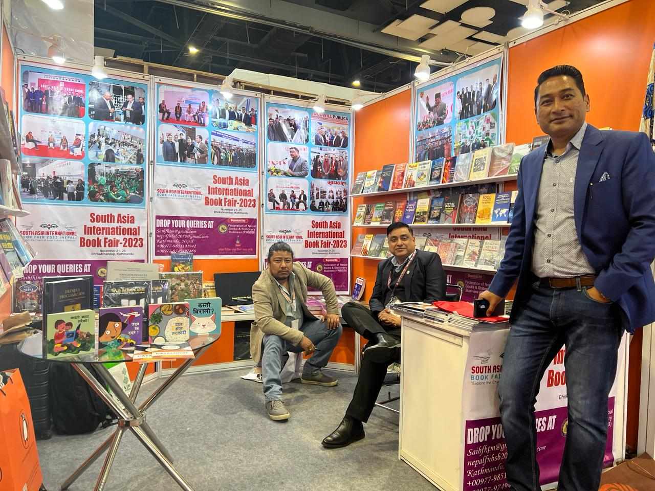 Read more about the article New Delhi World Book Fair-2024 मा महासंघको सहभागिता